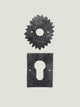 1 door plate for handle 04 + 1 plate for cylinder 05