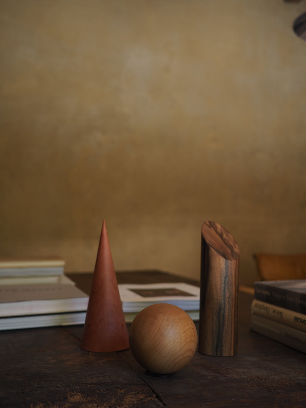 The walnut truncated cylinder