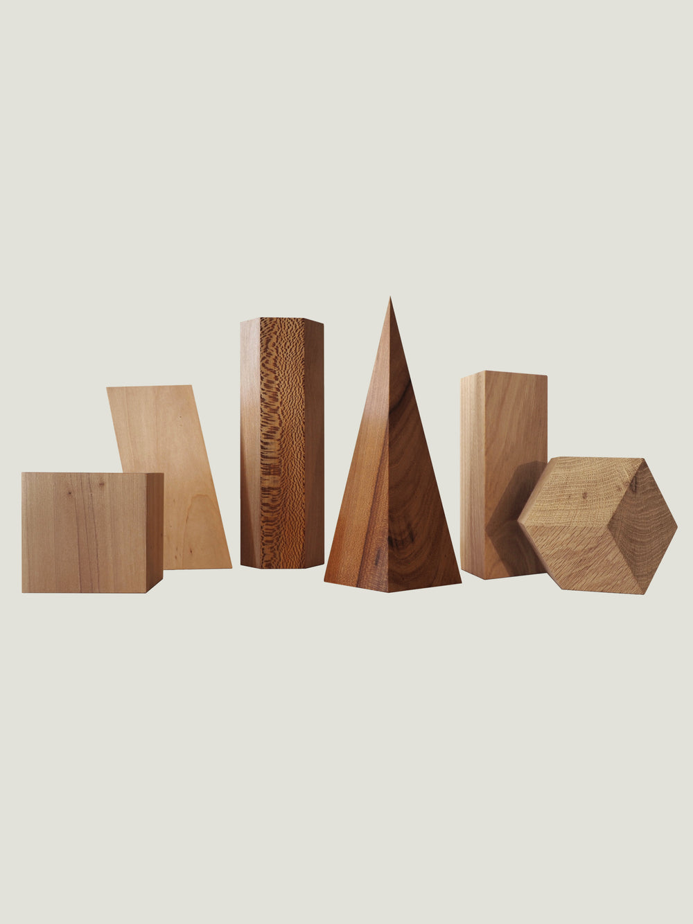 Formes en bois (x6)